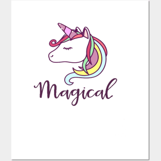 Magical Unicorn Posters and Art